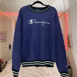 Men’s Purple champion crew neck